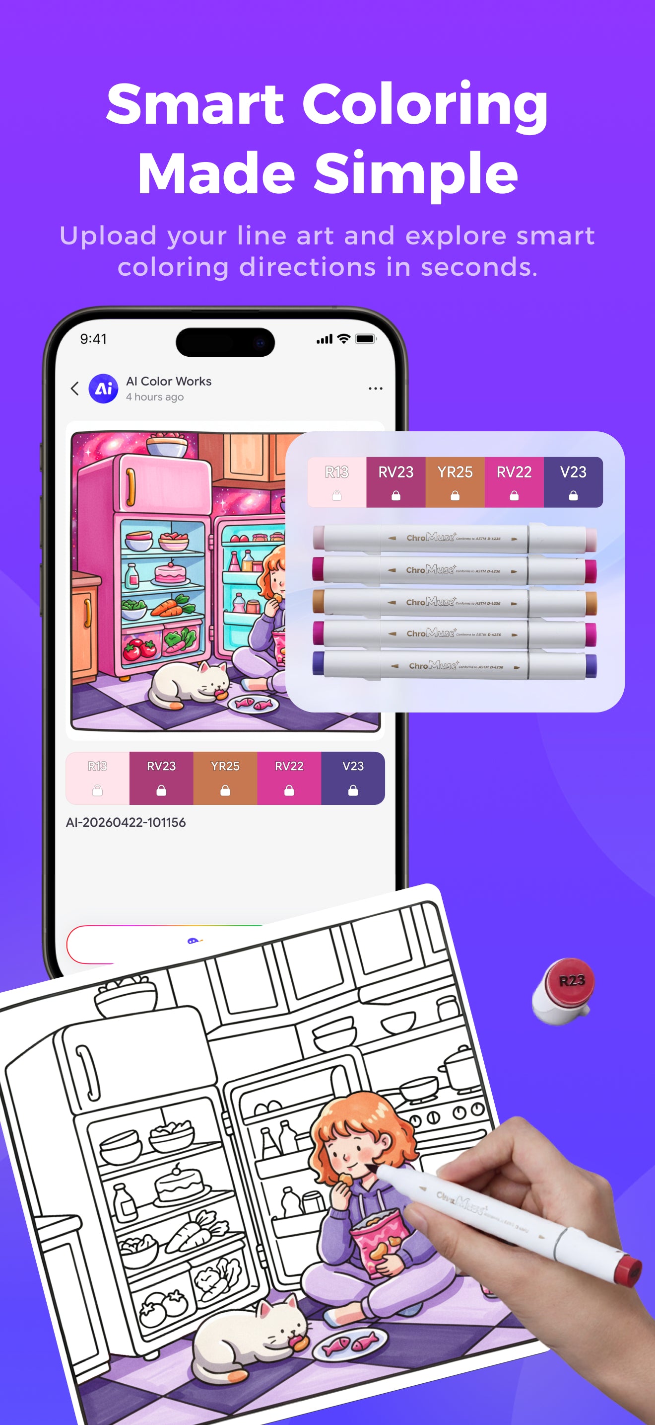 Smart Coloring Made Simple with ChroMuse